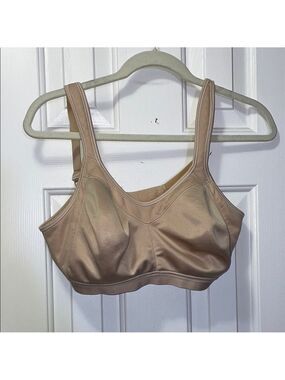 Playtex Tan Full Coverage Comfort Bra 38DD EUC